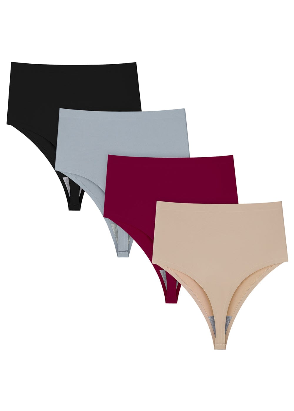 No-Show-High-Waist-String für Damen