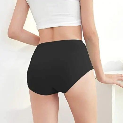 No-Show-Unterwäsche in Plus Size mit hohem Bund, 5er-Pack