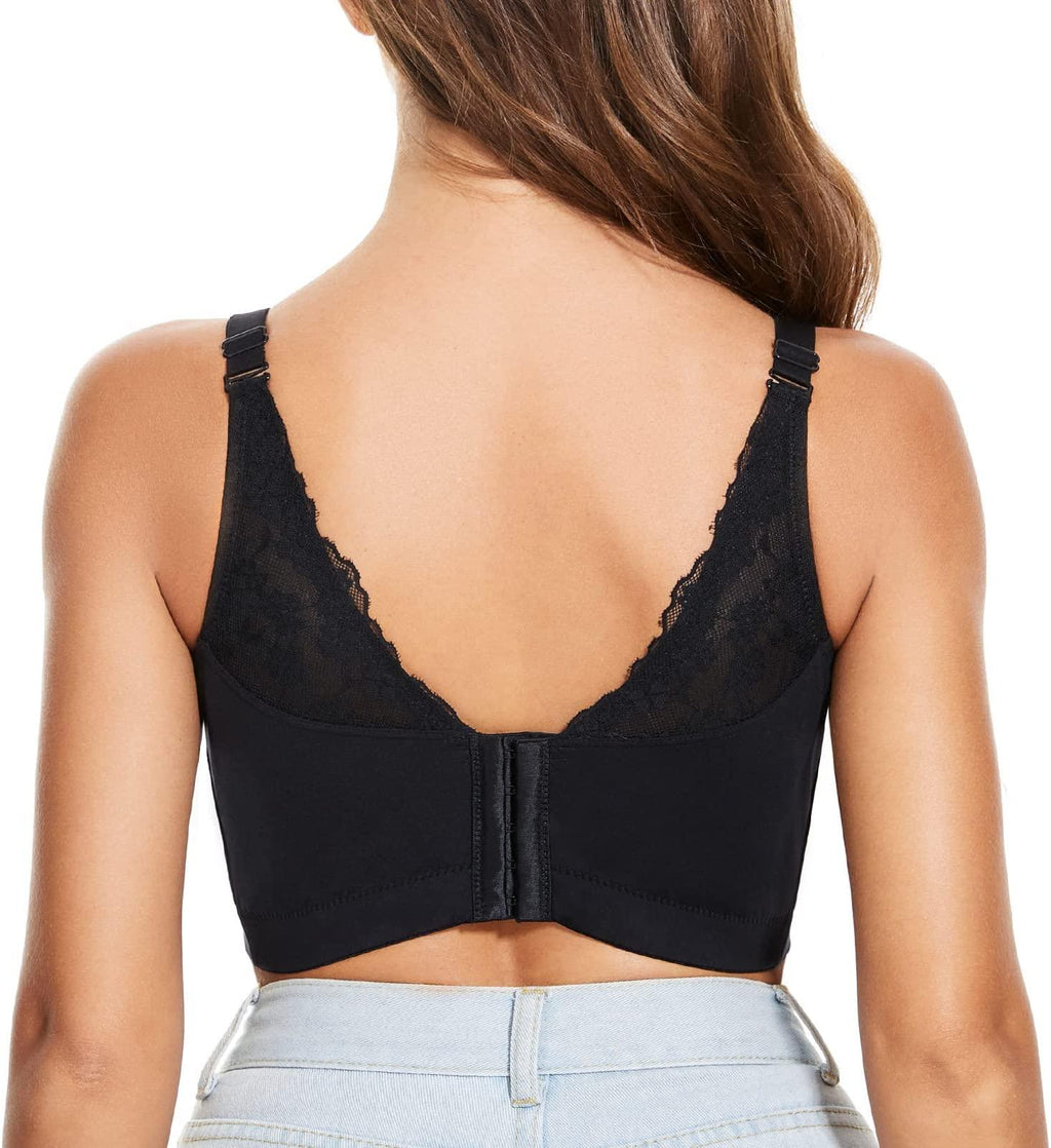 Selmira Add-One-Cup Push-up BH für Damen – Unterbügel Longline Korsett Top Bralette Unterwäsche