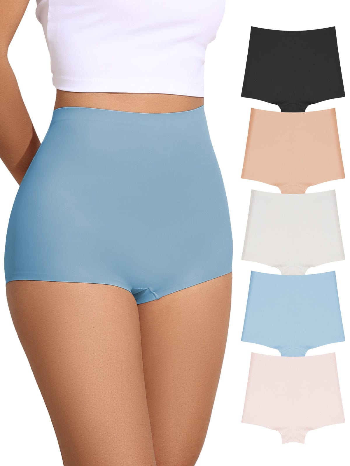 Nahtlose Boyshorts-Unterwäsche für Damen