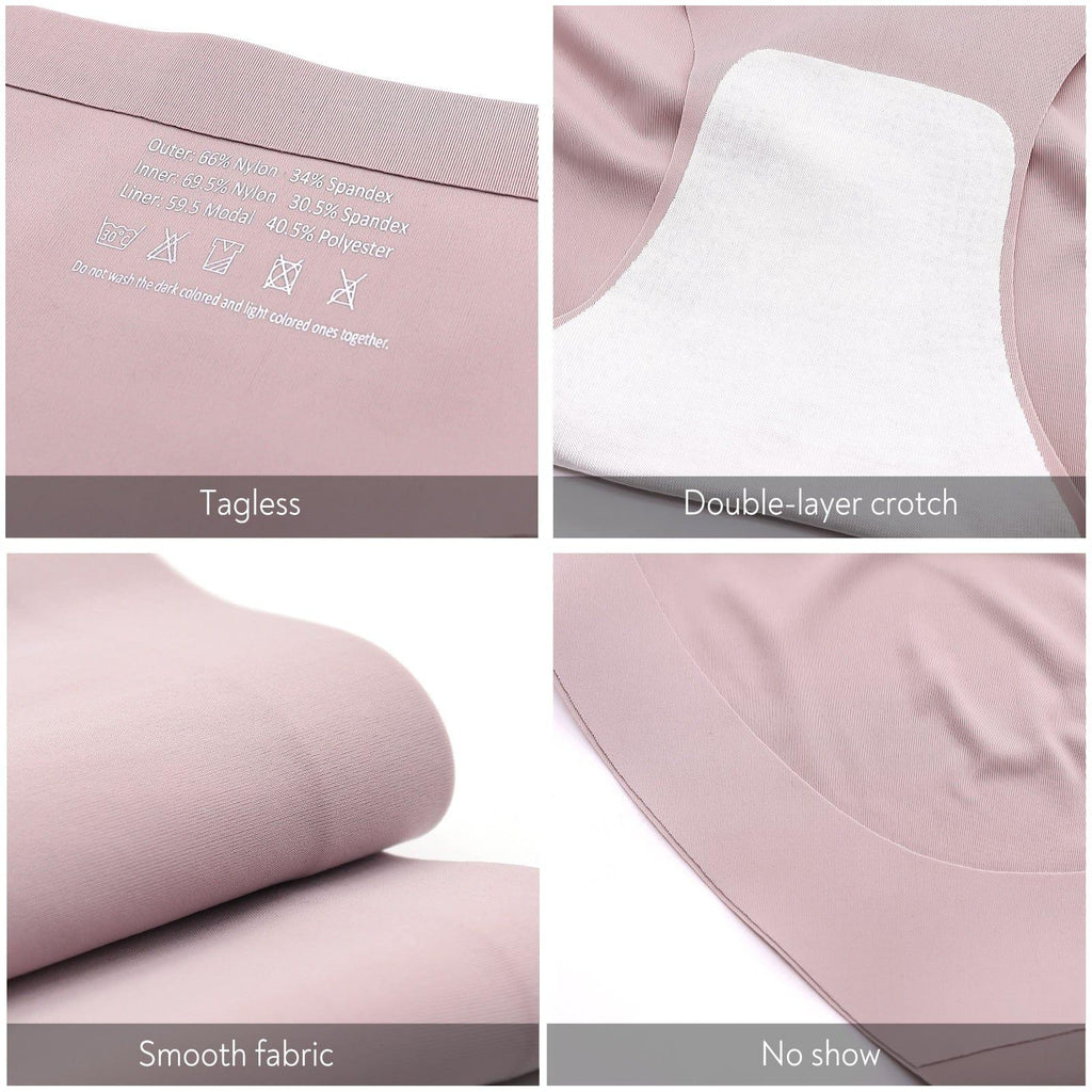 Nahtlose High-Waist-Unterwäsche mit Bauchkontrolle