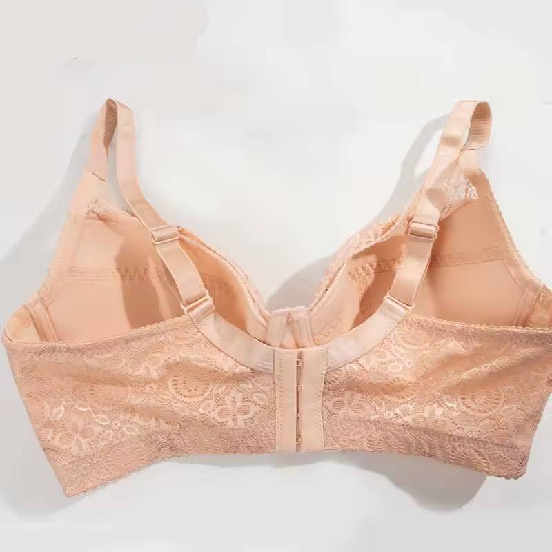 Selmira Plus-Size Push-up BH für Damen – Vollabdeckung, Unterbügel Spitze Brassiere