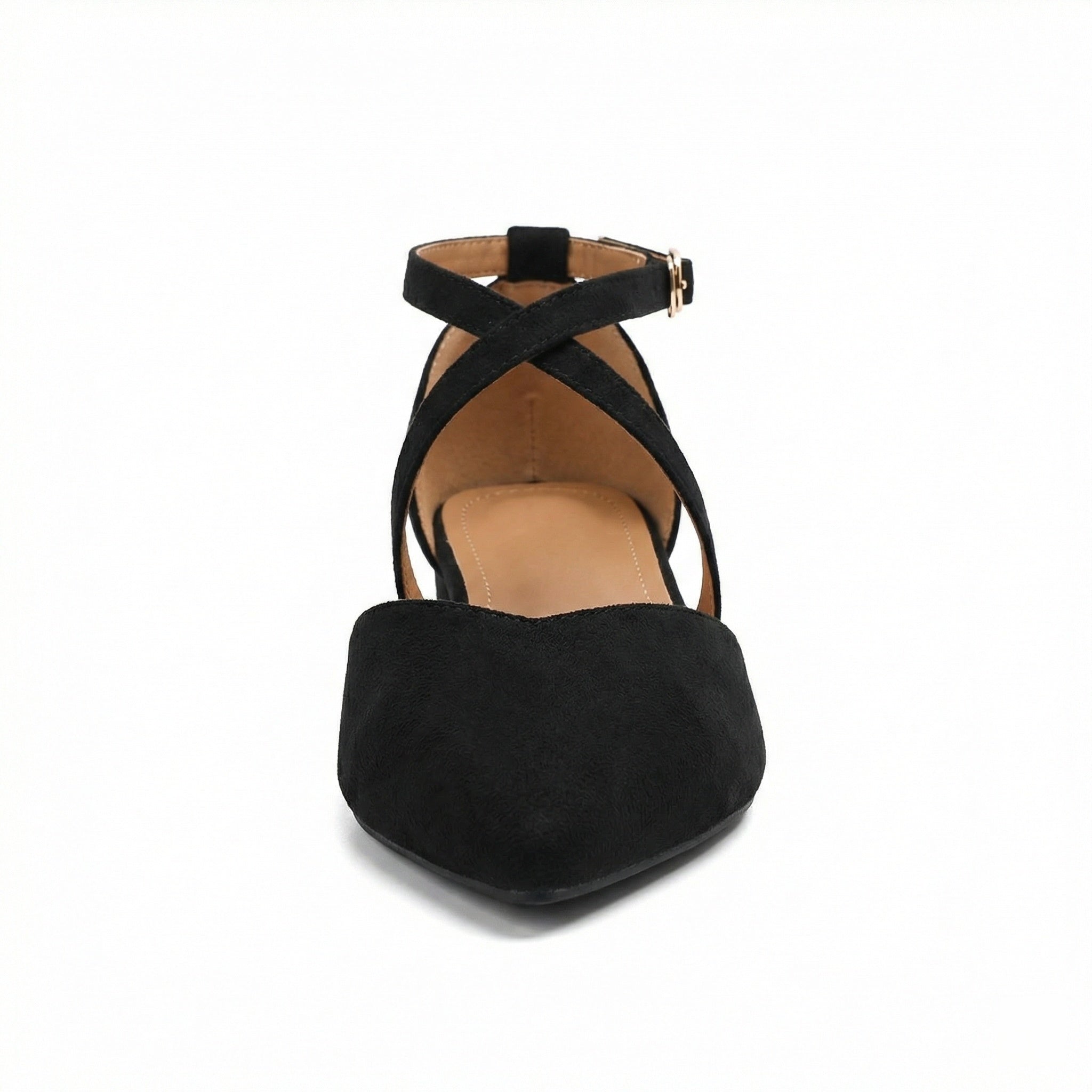 Selmira | Modische Flache Sandalen mit Spitzer Spitze