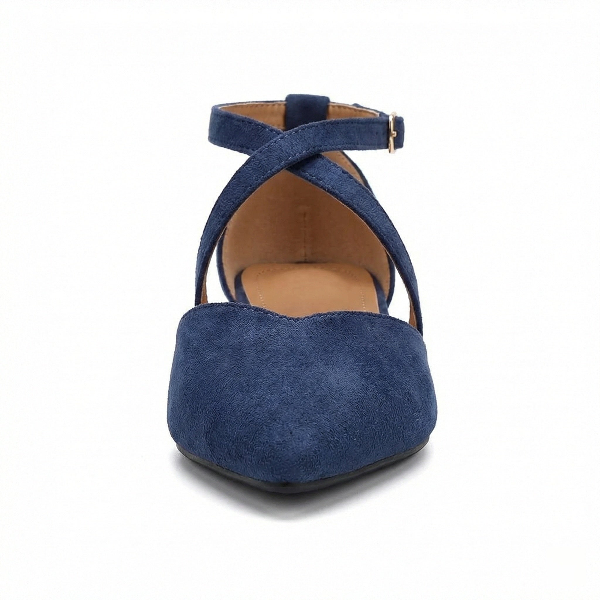Selmira | Modische Flache Sandalen mit Spitzer Spitze