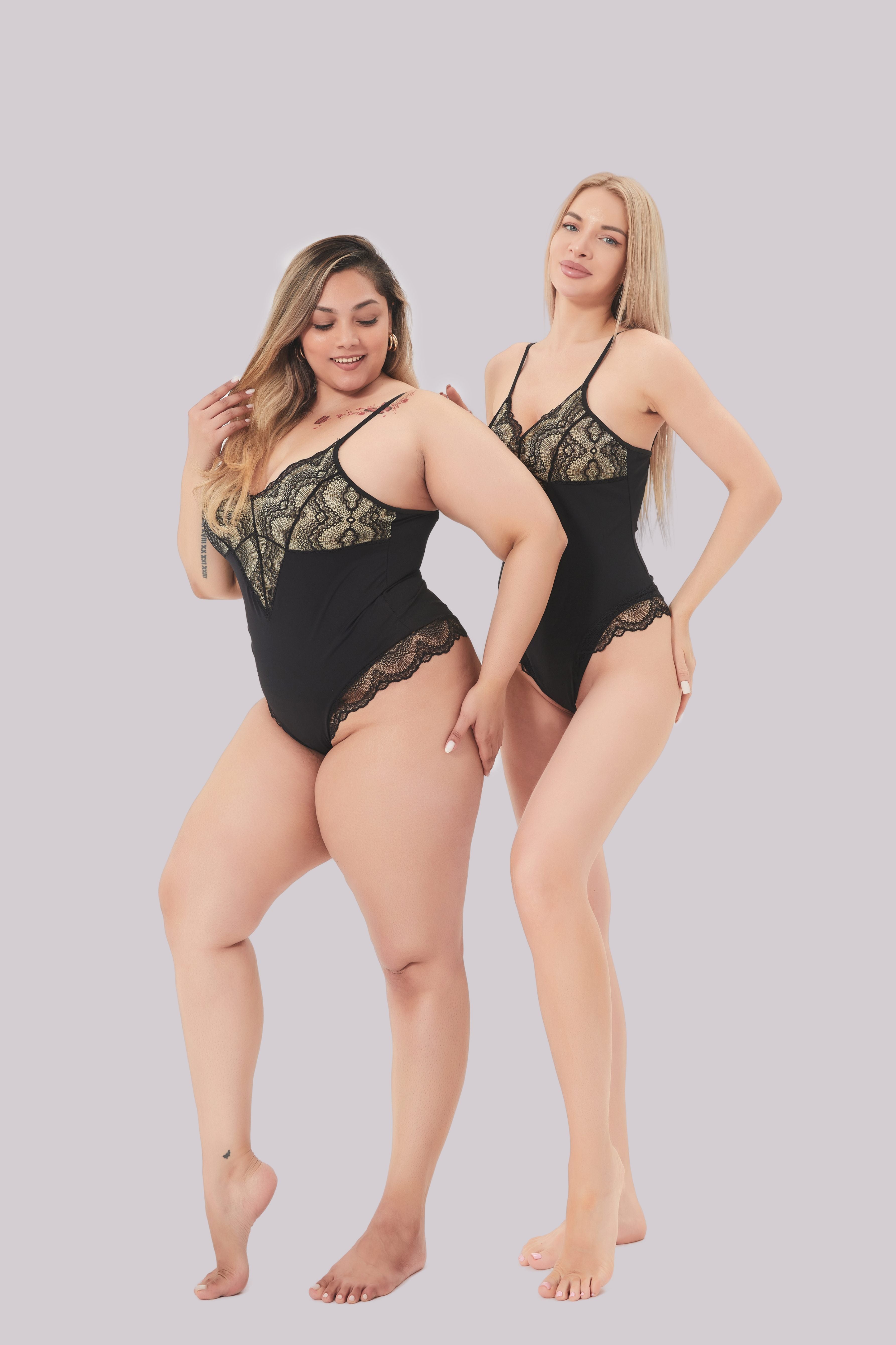 Selmira Rosaline - Shapewear Bodysuit aus Spitze