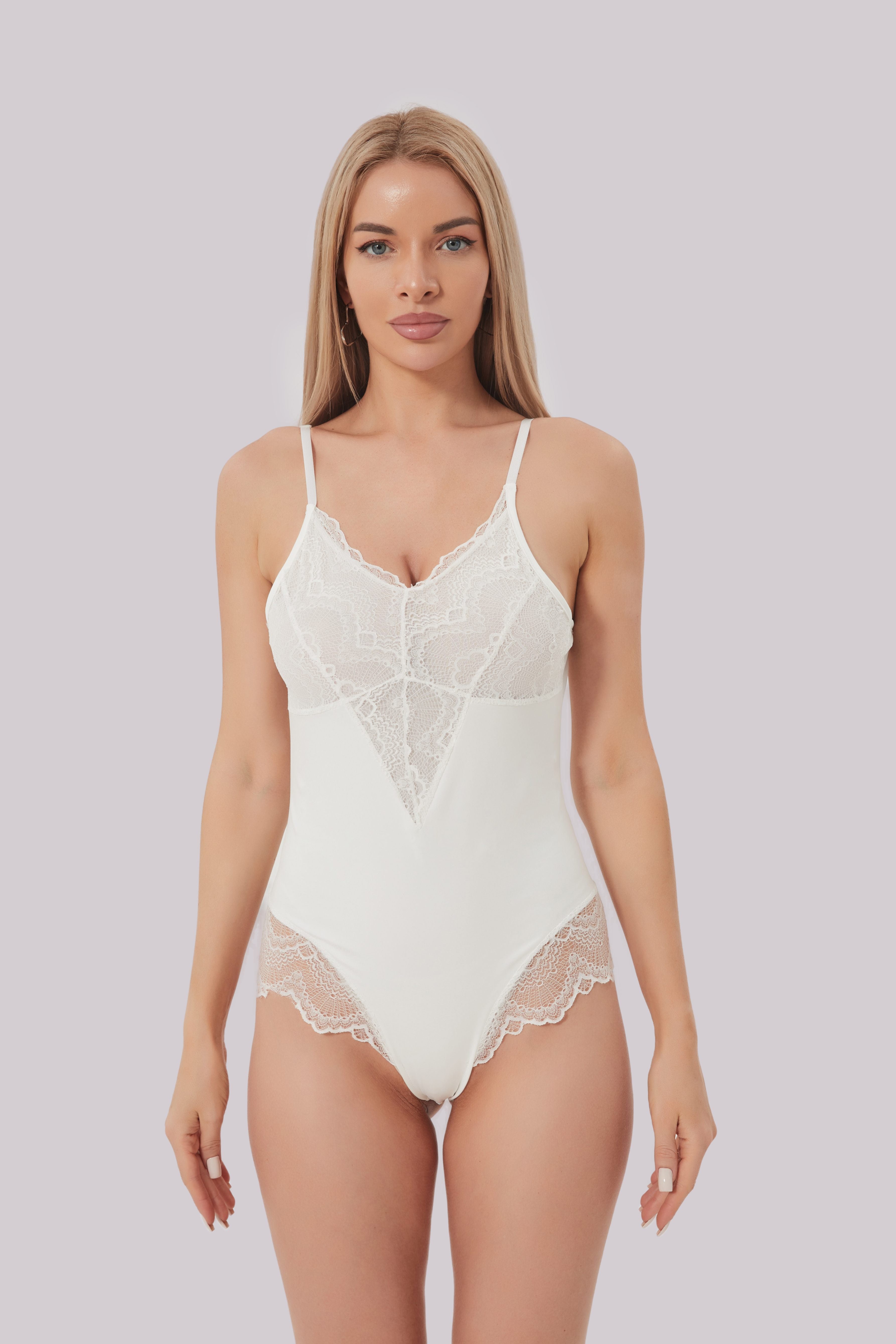 Selmira Rosaline - Shapewear Bodysuit aus Spitze