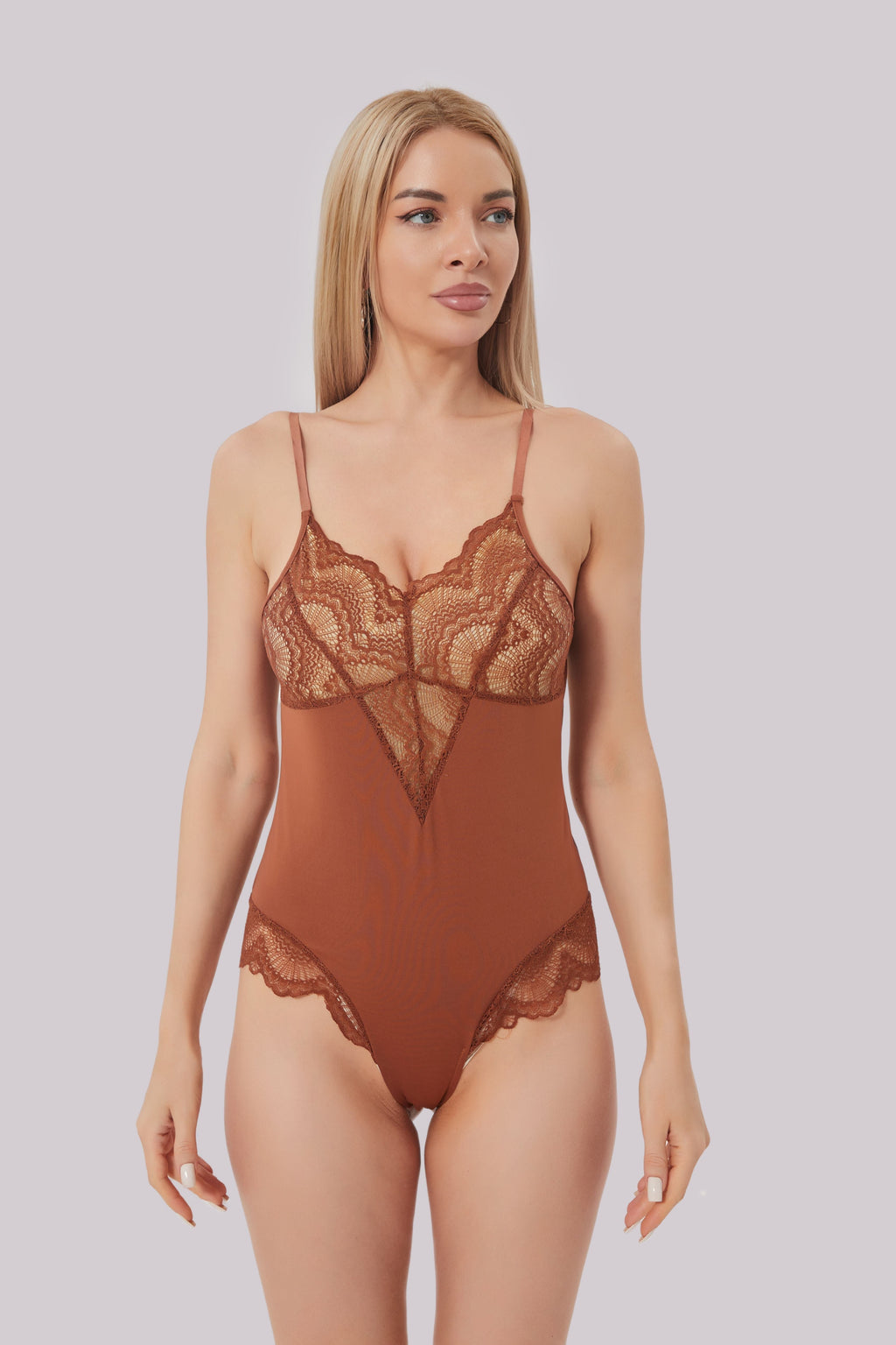Selmira Rosaline - Shapewear Bodysuit aus Spitze