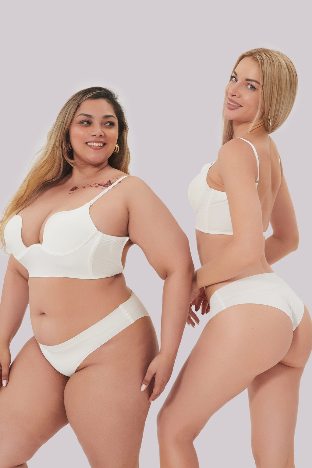 Selmira Ivy - Unsichtbarer BH mit tiefem Ausschnitt