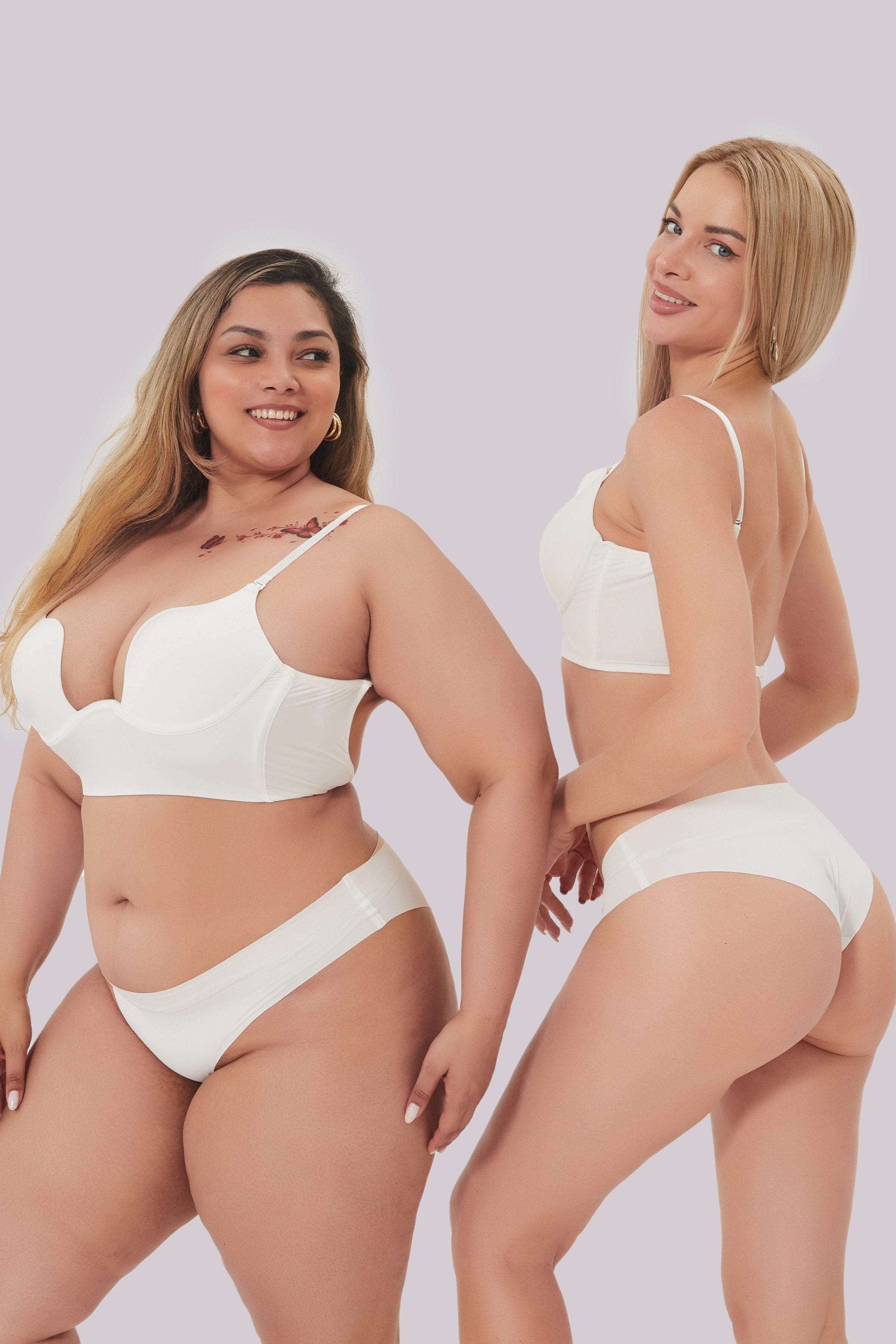 Selmira Ivy - Unsichtbarer BH mit tiefem Ausschnitt