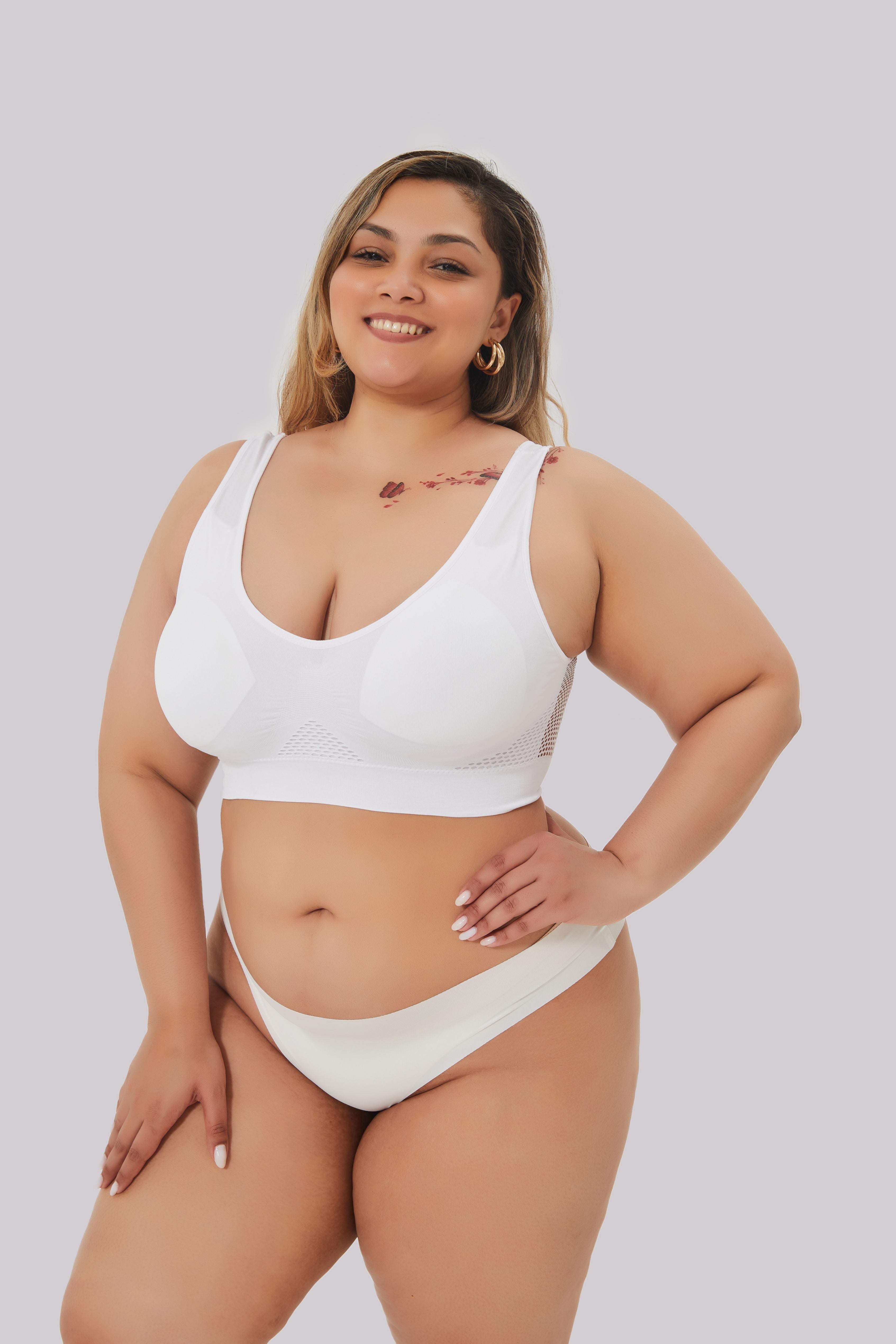 Selmira Gym - Atmungsaktiver Push-Up Sport-BH