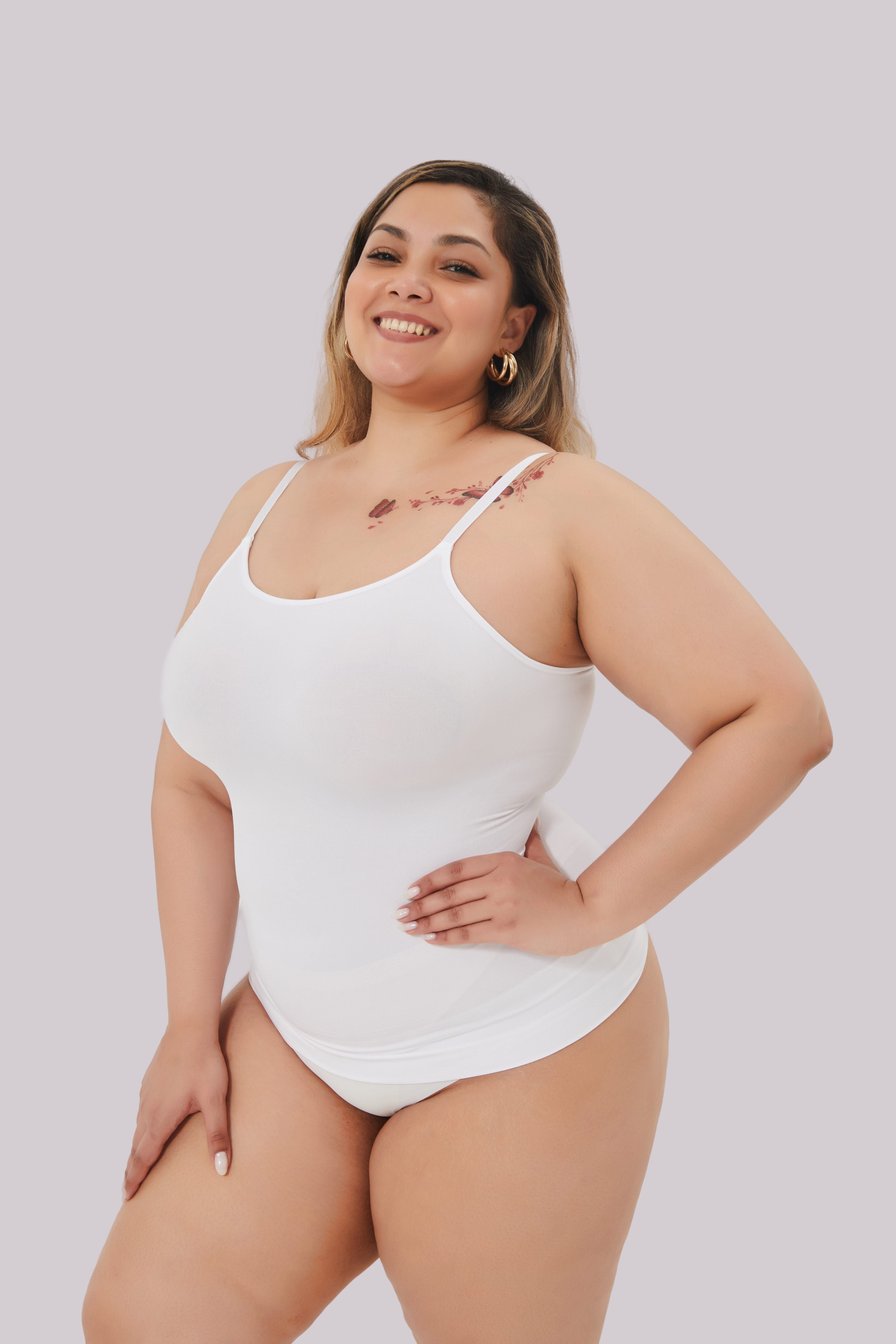 Selmira Alessia - Premium-Cami mit Rundhalsausschnitt