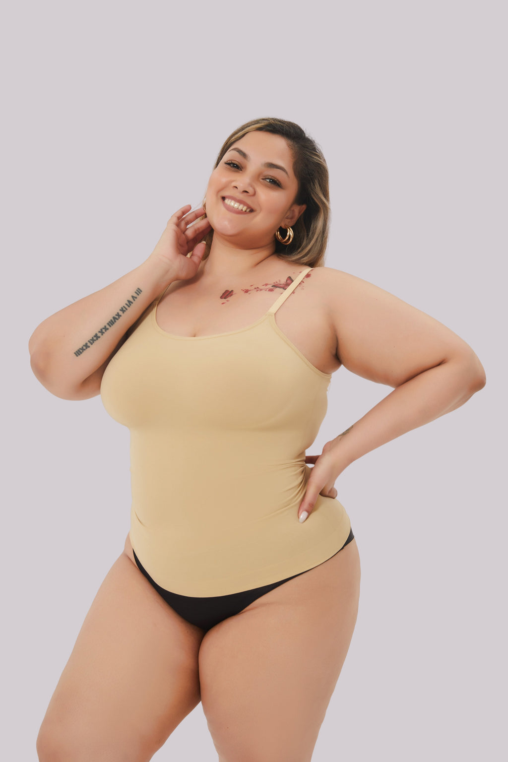Selmira Alessia - Premium-Cami mit Rundhalsausschnitt