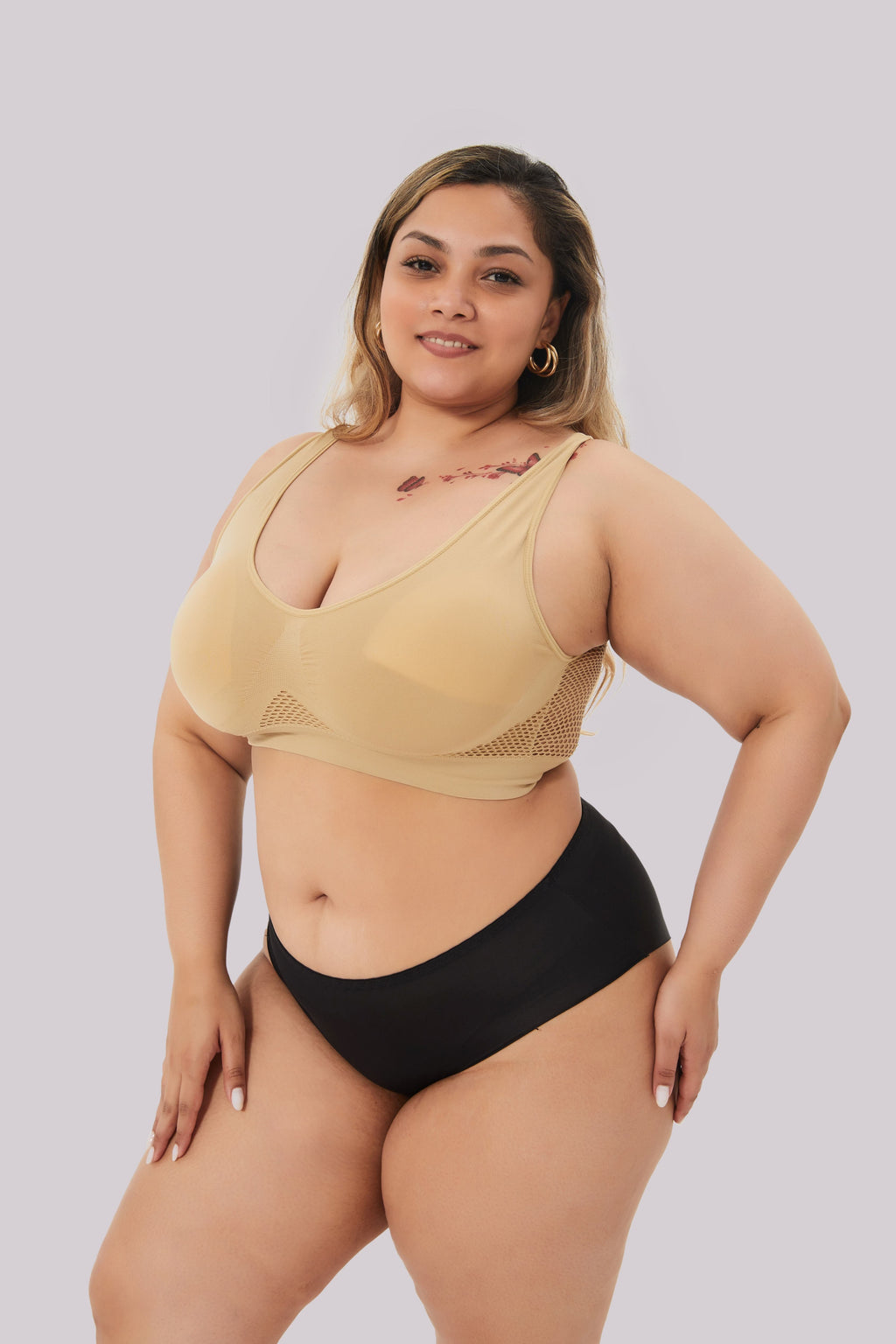 Selmira Gym - Atmungsaktiver Push-Up Sport-BH