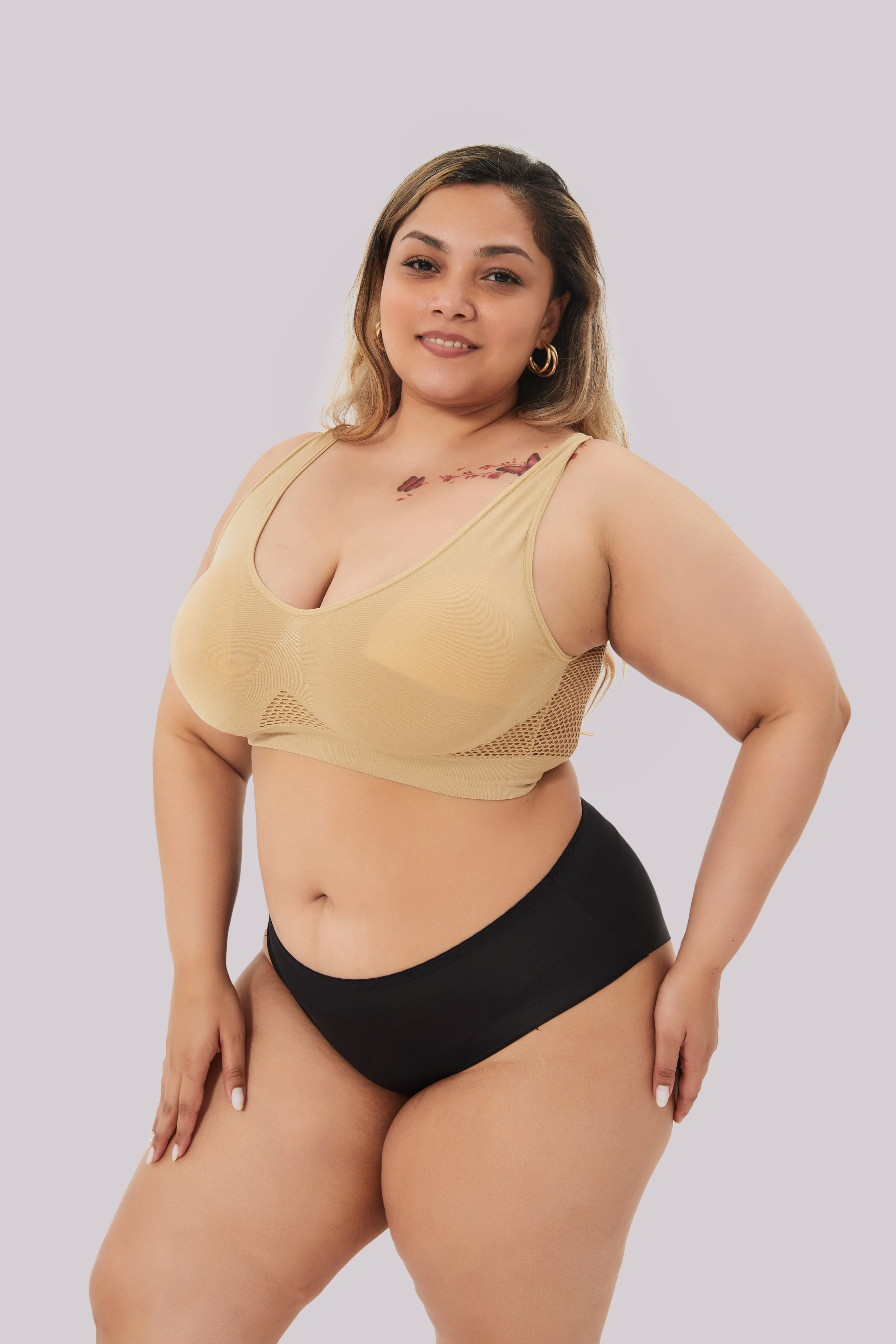 Selmira Gym - Atmungsaktiver Push-Up Sport-BH