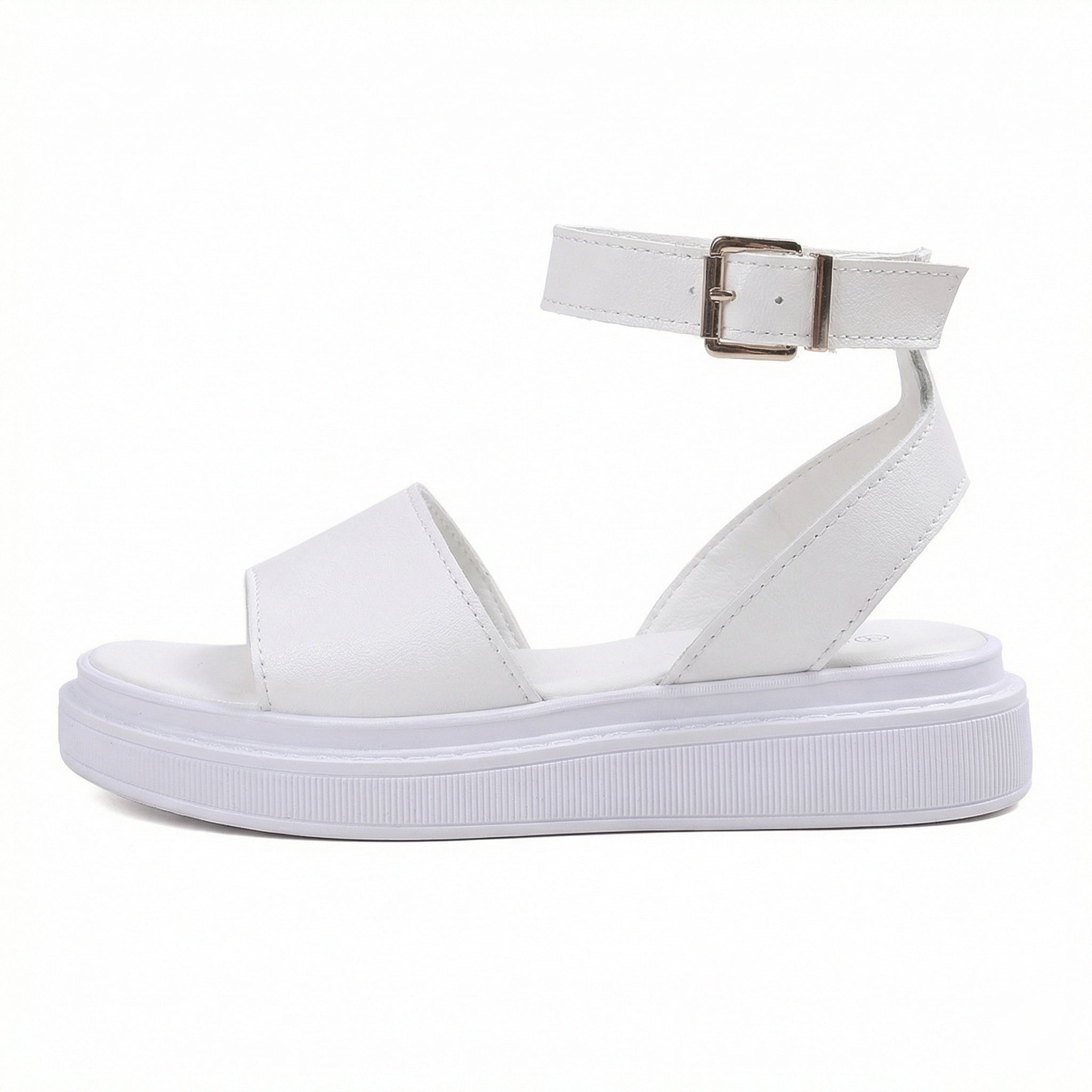 Damen Komfortable Sandalen mit verstellbarem Knöchelriemen Selmira