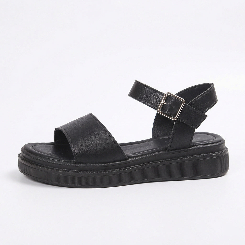 Damen Komfortable Sandalen mit verstellbarem Knöchelriemen Selmira