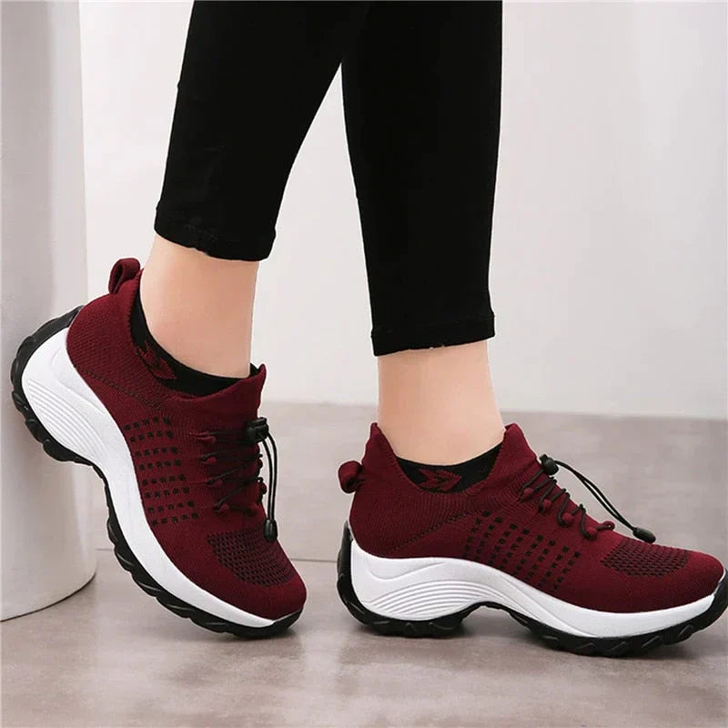 Damen Komfortschuhe – Ergonomische Alltagsschuhe mit flexibler Sohle und breiter Passform