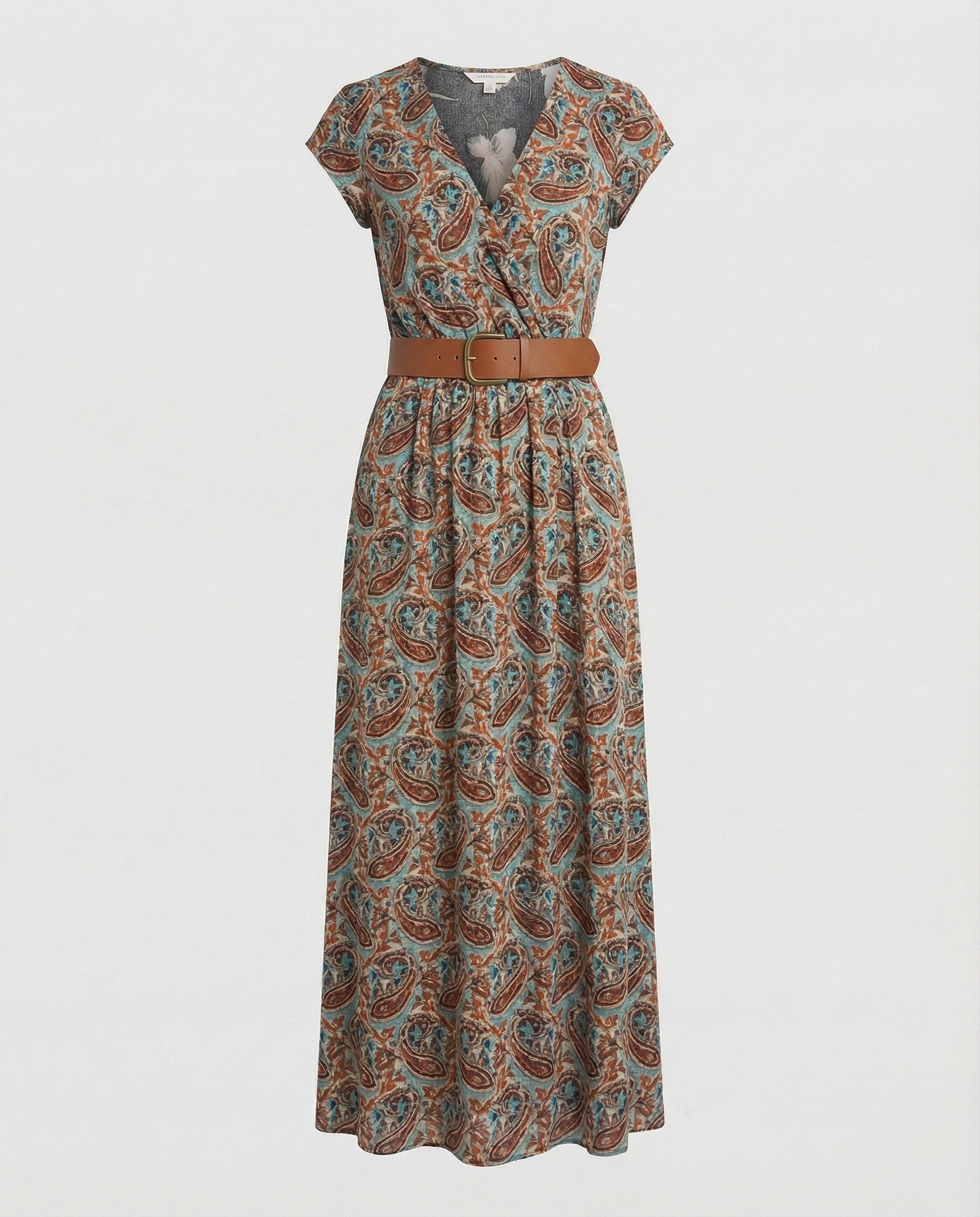 Boho Langes Maxikleid mit Blumenmuster für Sommer & Urlaub | Selmira