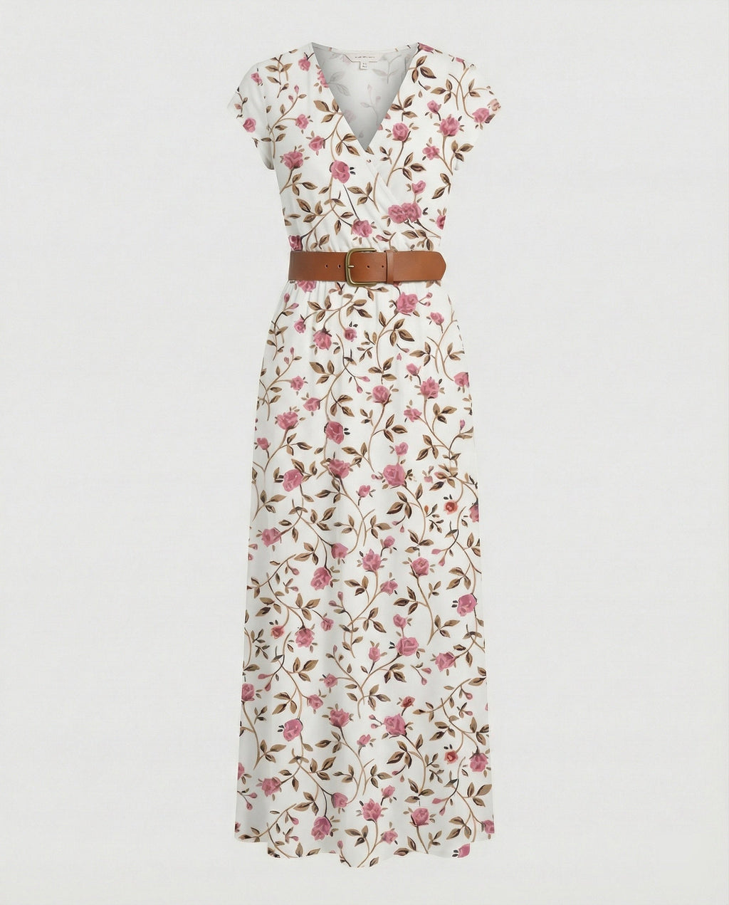 Boho Langes Maxikleid mit Blumenmuster für Sommer & Urlaub | Selmira