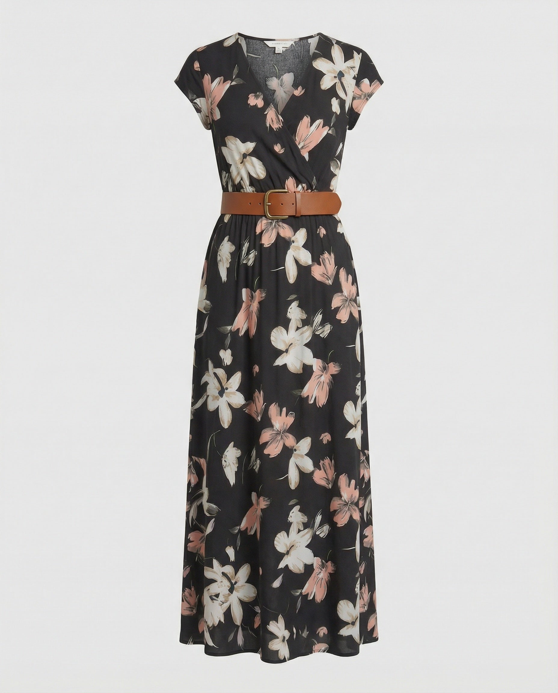 Boho Langes Maxikleid mit Blumenmuster für Sommer & Urlaub | Selmira