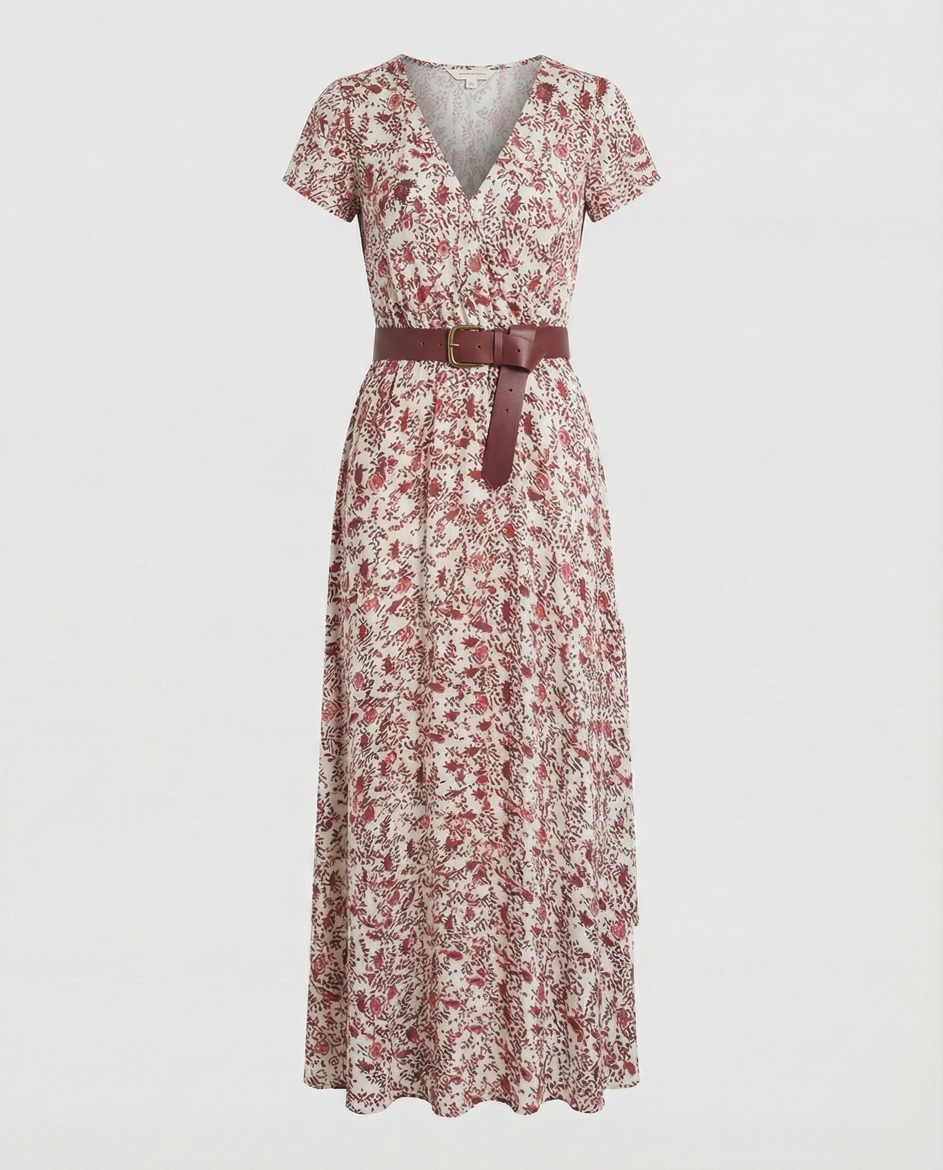 Boho Langes Maxikleid mit Blumenmuster für Sommer & Urlaub | Selmira