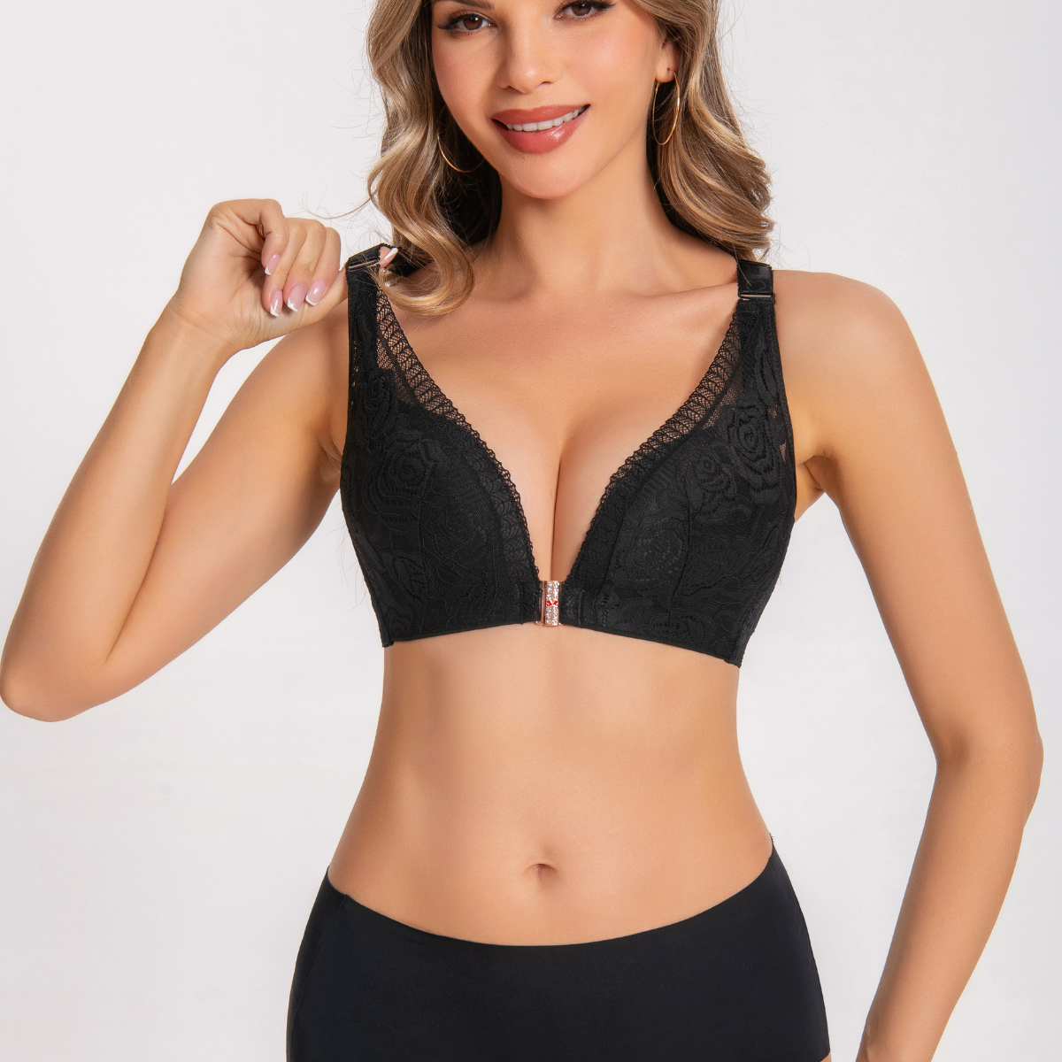 Selmira Rose Push-Up BH Ohne Bügel