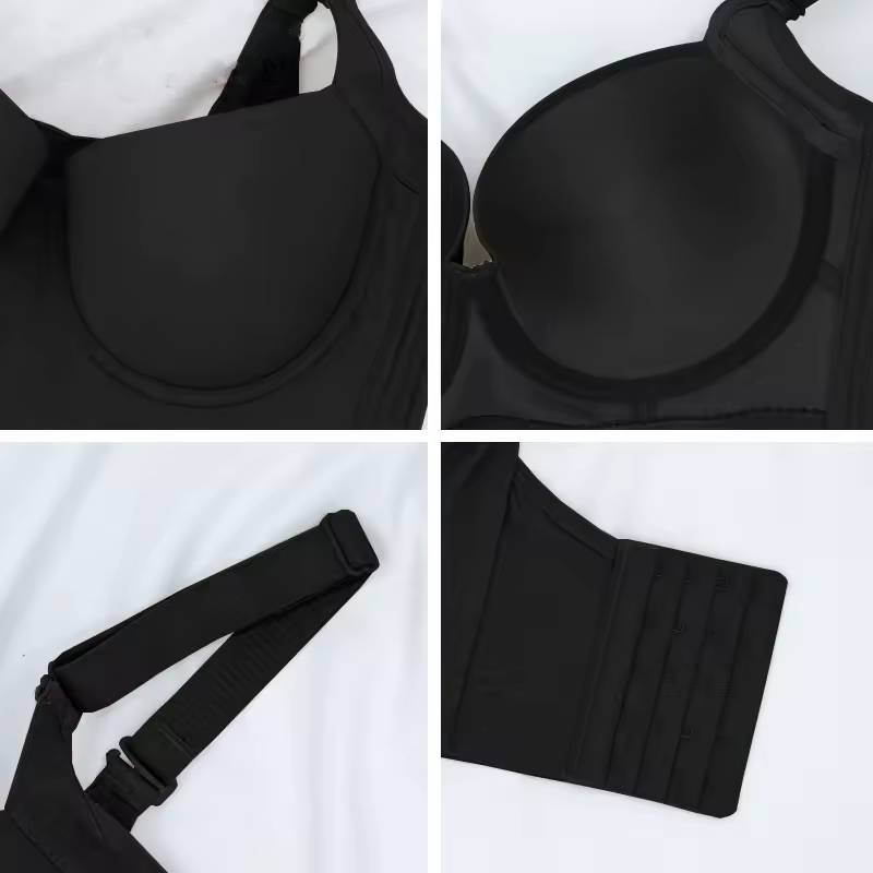 Selmira Push-up BH für Damen – Korsett Top Shapewear, Breite Rückenunterstützung, Haltung BH