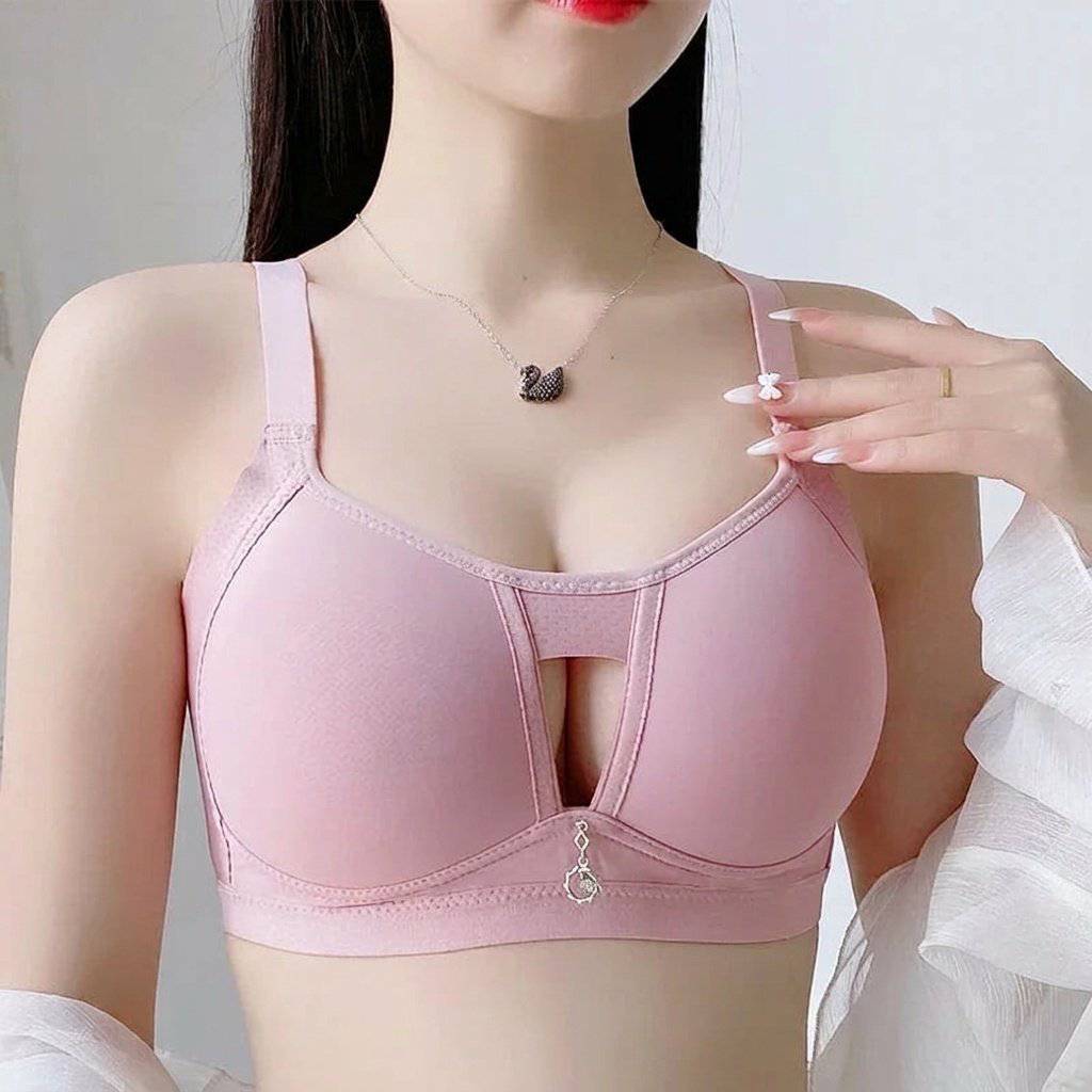 Selmira Nahtloser Drahtloser Push-up BH für Damen – Kein Draht, Plus-Size Bralette