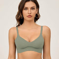 Selmira Nahtlose BHs für Damen – Unsichtbare Ultradünne Unterwäsche, Drahtloser Minimizer Bralette (M-3XL)