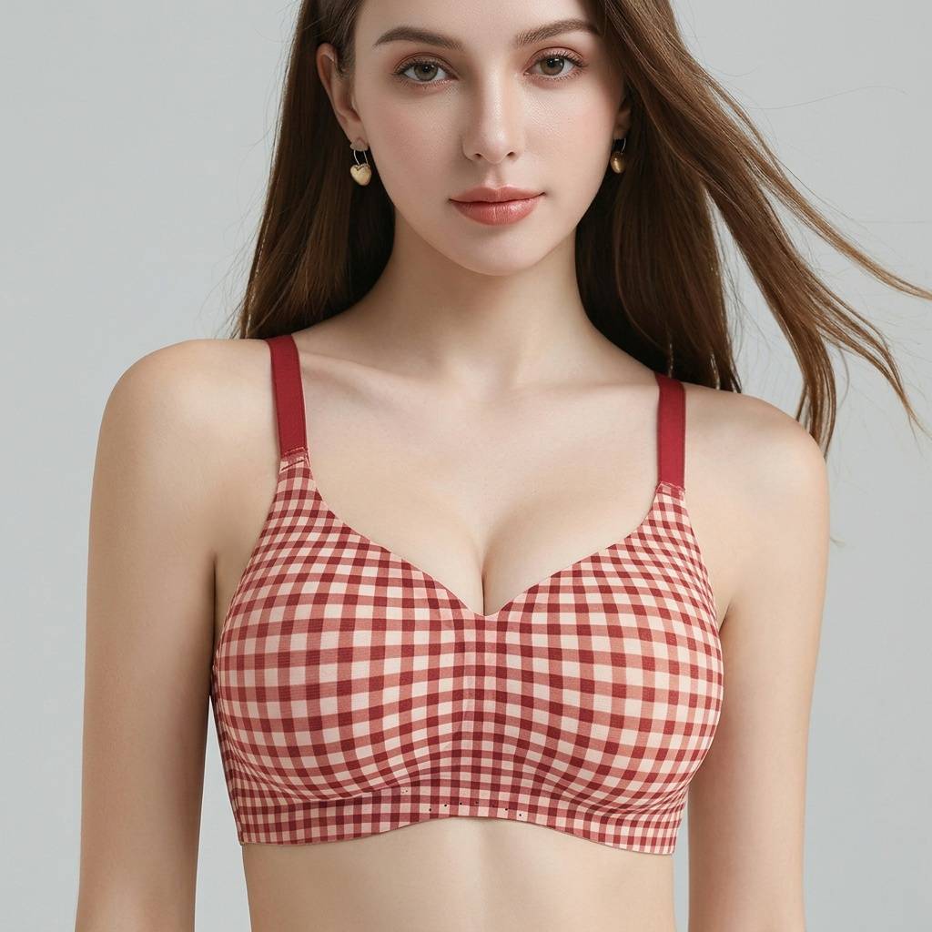 Selmira Klassischer Wireless Push-up BH – Nahtloses Bralette für Frauen mit Kleiner Brust