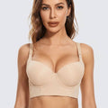 Selmira Add-One-Cup Push-up BH für Damen – Unterbügel Longline Korsett Top Bralette Unterwäsche