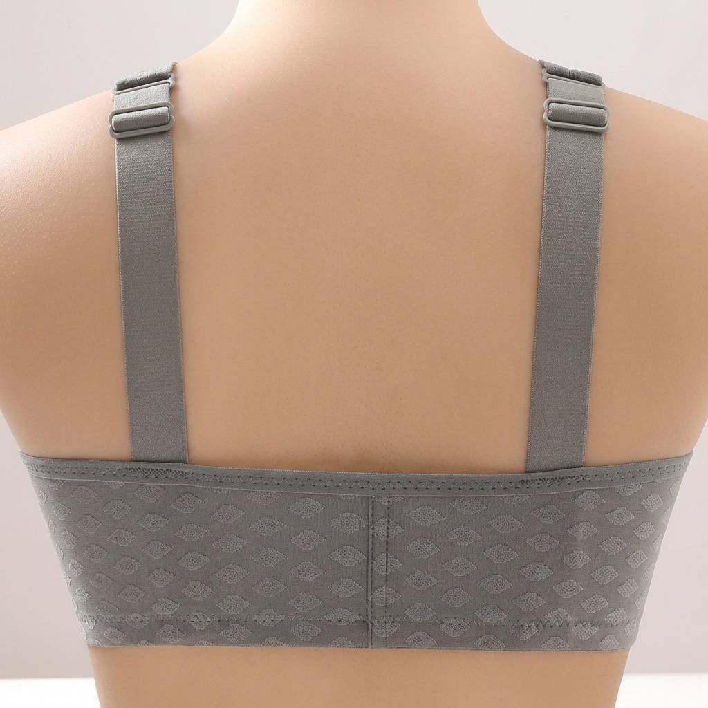 Selmira Plus-Size Frontverschluss Wireless Push-up BH – Bequeme Unterwäsche für Mütter