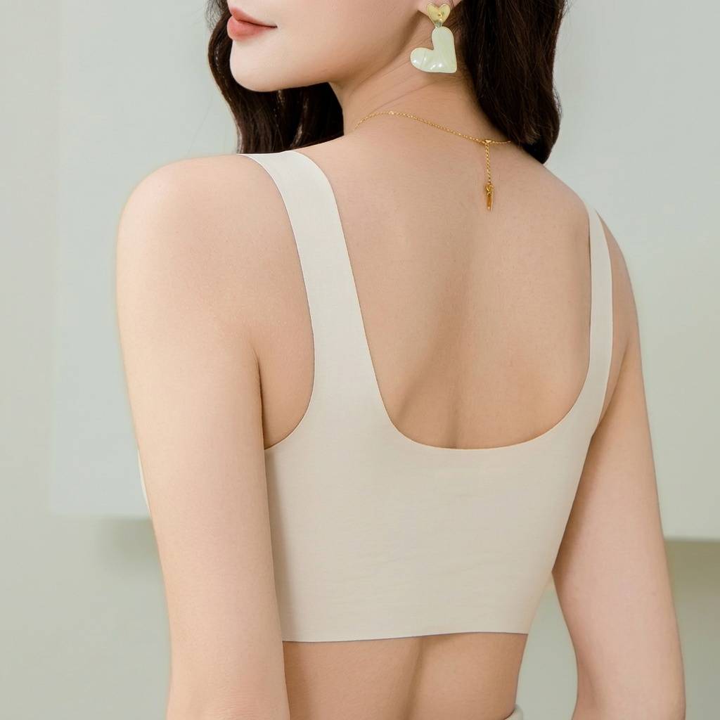 Selmira Frontverschluss Push-up BH – Drahtlos, Weich & Bequem, Große Größe Bralette