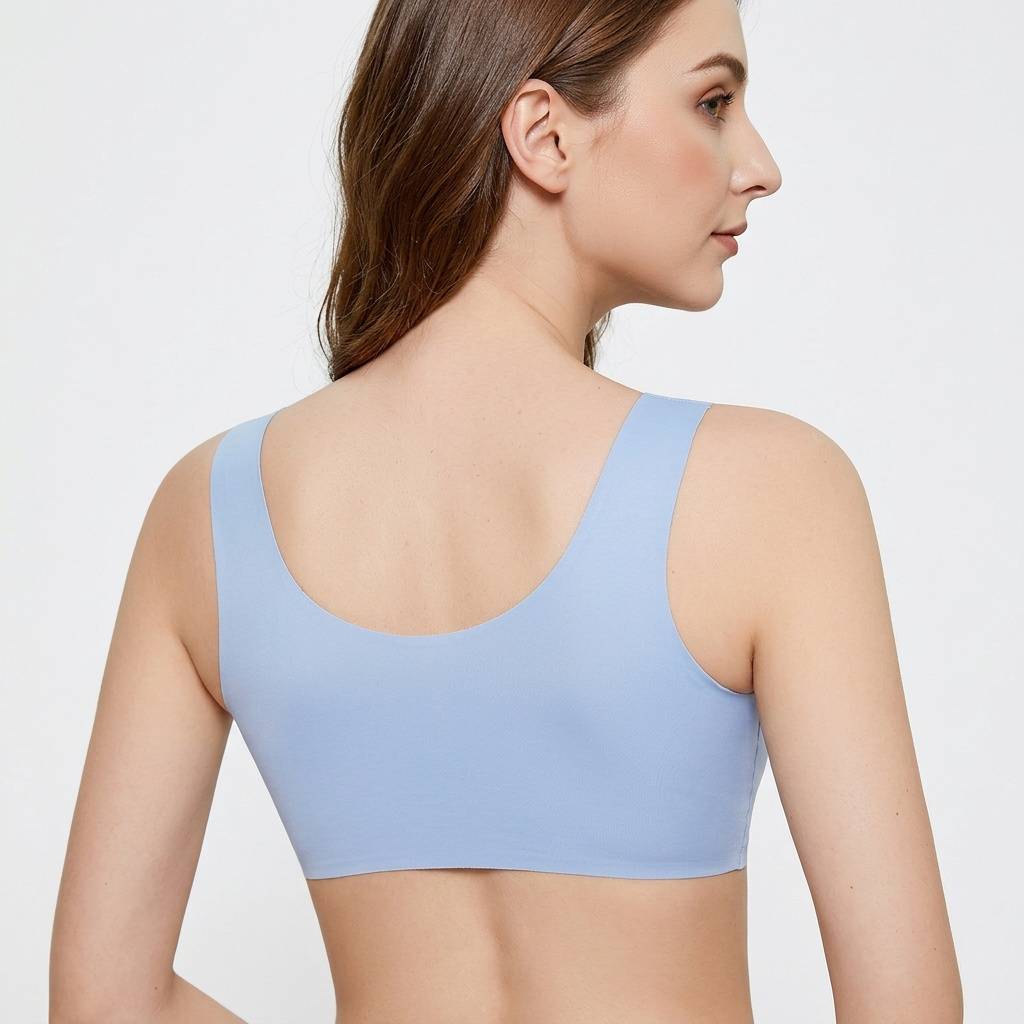 Selmira Frontverschluss BH für Damen – Plus-Size, Nahtloser Push-up, Bequeme Brassiere
