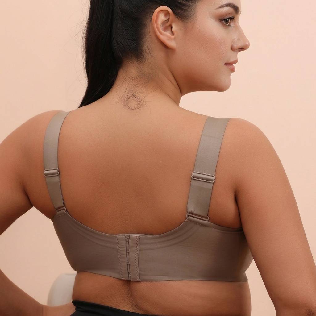 Selmira Bügelloser Plus-Size Push-up BH – Nahtloser Komfort-BH für Damen, weich & formend, M–6XL