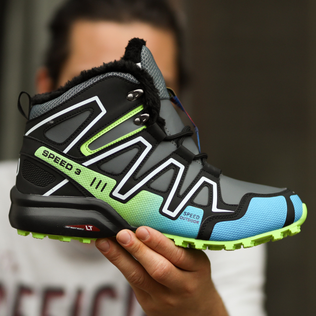 OrthoTrekking Pro Ergonomische Wander- und Trekkingschuhe – Komfortable Alltagsschuhe mit breiter Zehenbox