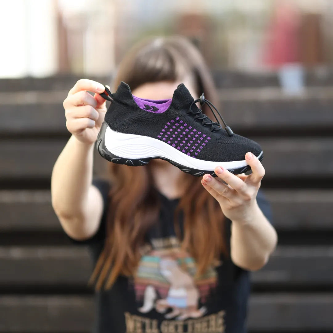 Damen Komfortschuhe – Ergonomische Alltagsschuhe mit flexibler Sohle und breiter Passform