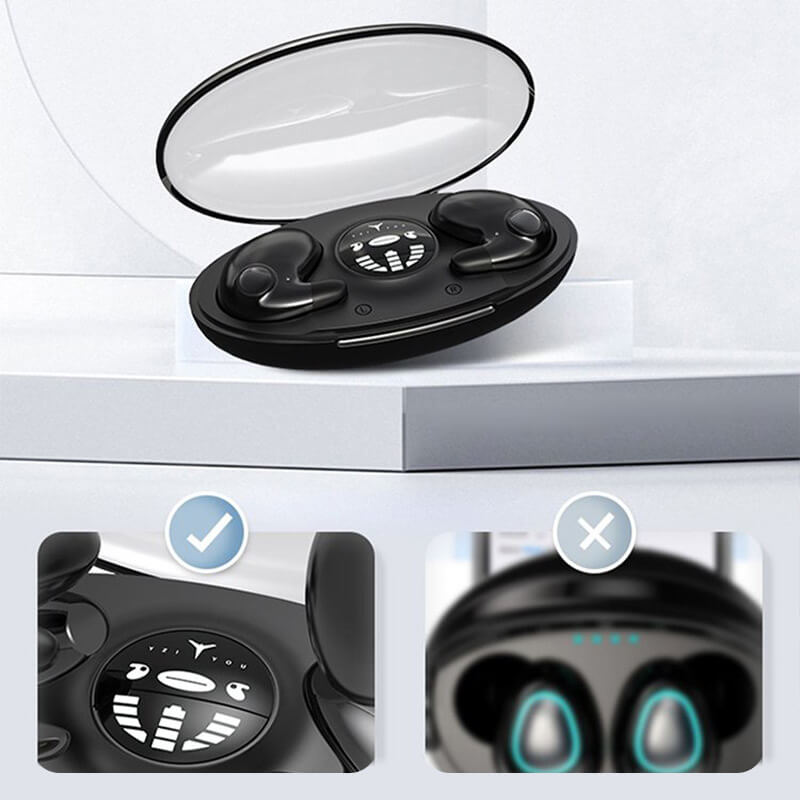 Kabellose Bluetooth Ohrhörer, Noise Cancelling, wiederaufladbar