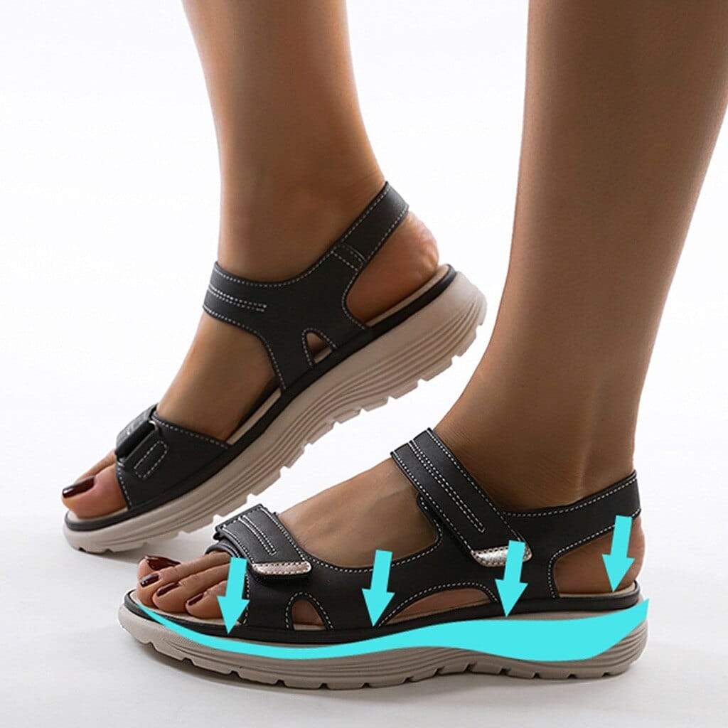 Selmira | Orthopädische Sandalen für Damen – Verstellbare Riemen für Optimalen Komfort